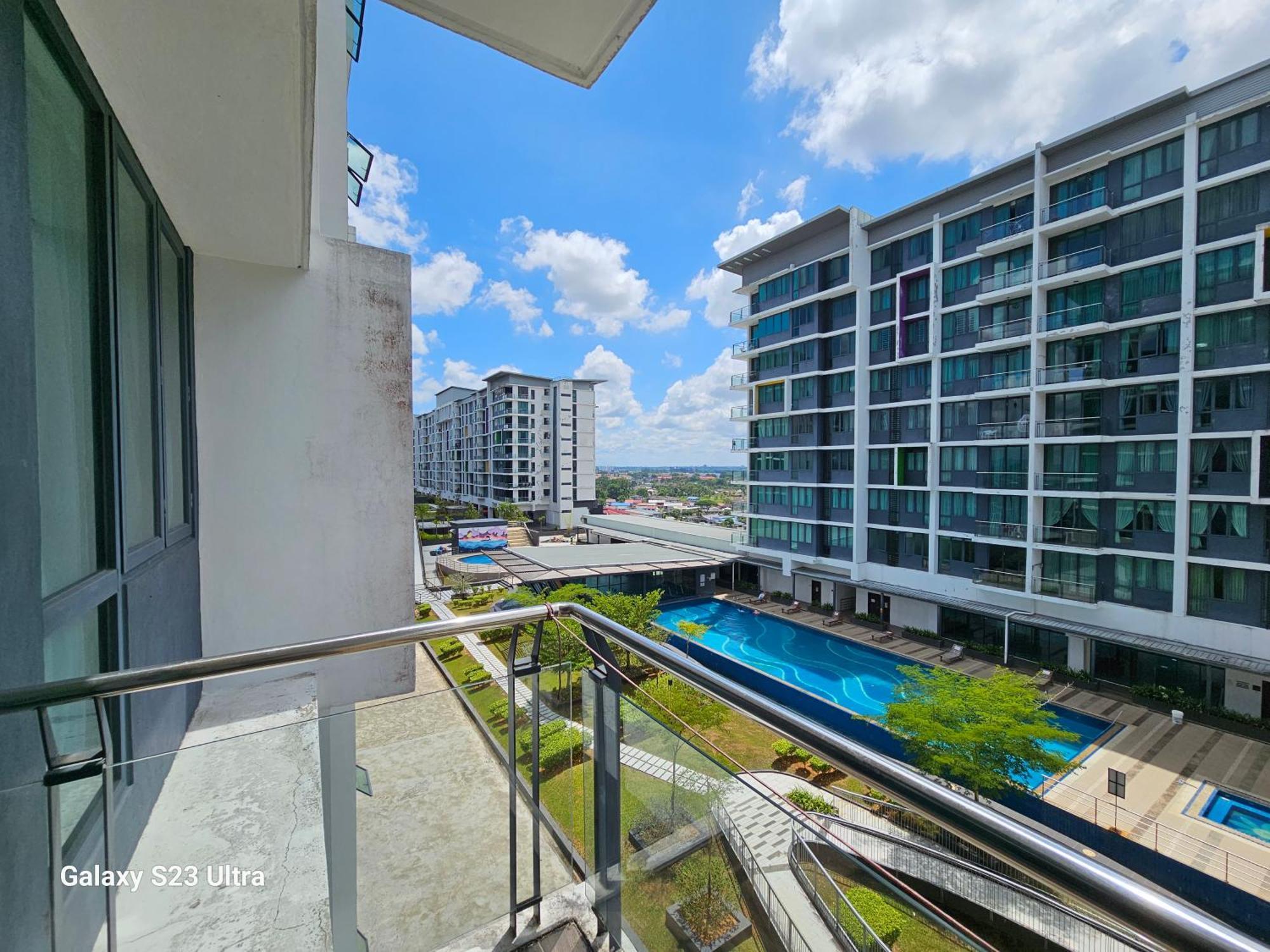 Lovely Vivacity Jazz Suite 2 Cozy Condo 2 Card Lv7 Kuching Ngoại thất bức ảnh